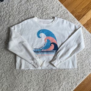 Good Waves Only Cropped sweater